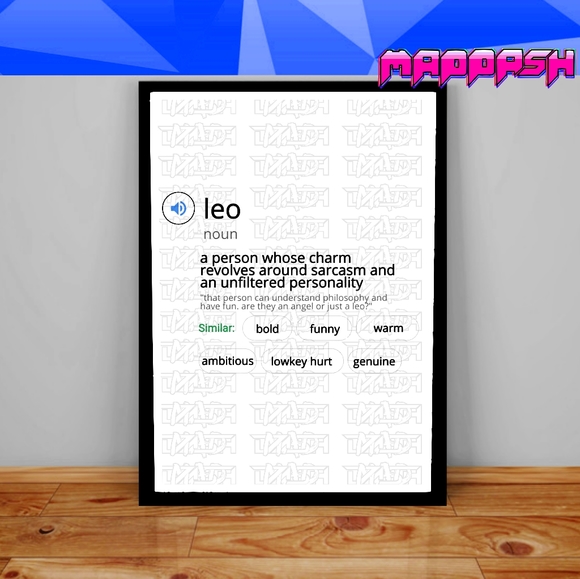 Google Horoscope x Webster Definition Astrology Aesthetic Astrology Sign Poster - Picture 7 of 12